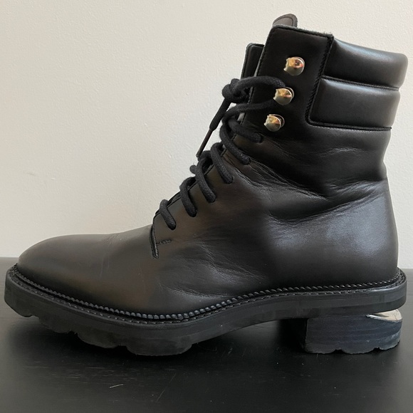 Alexander Wang Andy Hiking Boot in Black - Picture 3 of 9